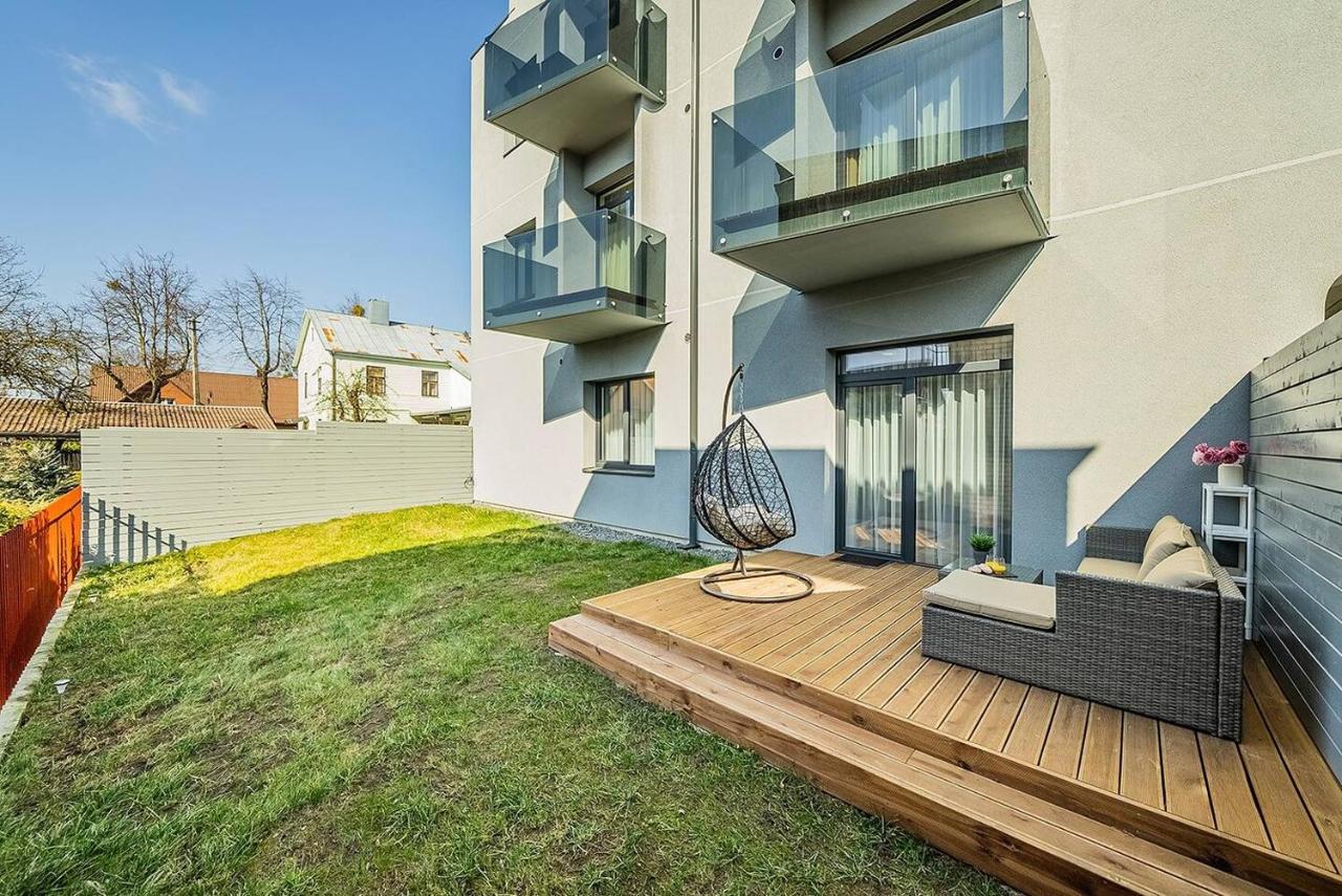 Lovely Apartment With Private Terrace By Urban Rent カウナス エクステリア 写真