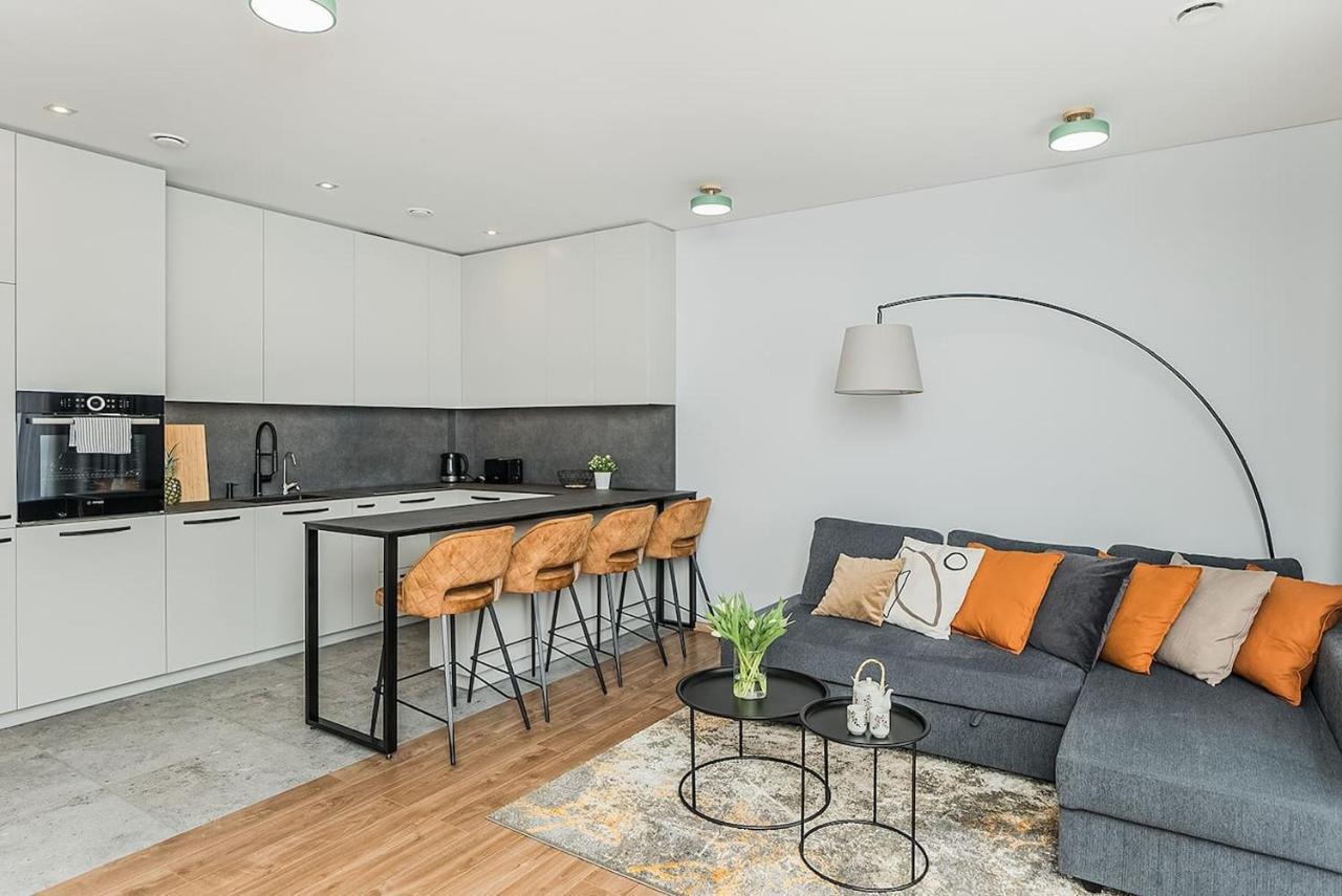 Lovely Apartment With Private Terrace By Urban Rent カウナス エクステリア 写真